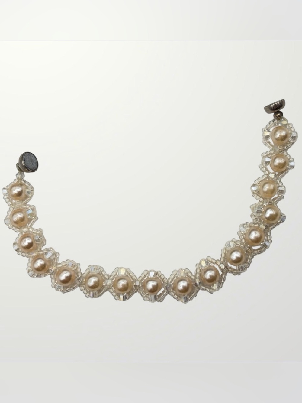 Faux Pearl Beaded Bracelet